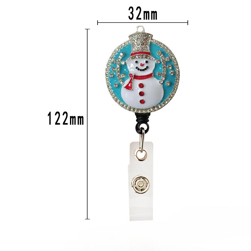 Wholesale Crystal Glass Eye Telescopic Keychain